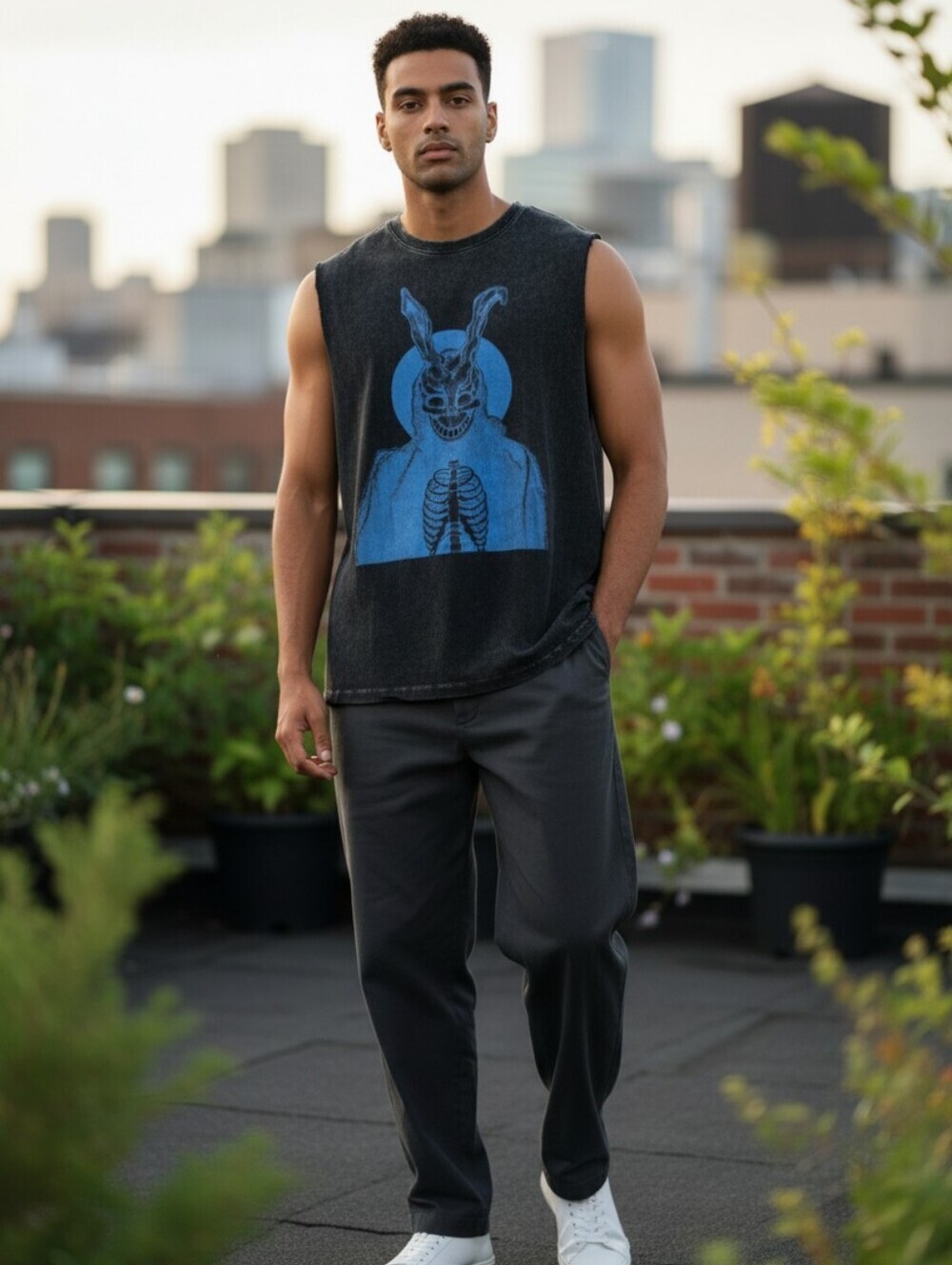NWT Donnie Darko Horror Tank‎ Top XL Unisex X94